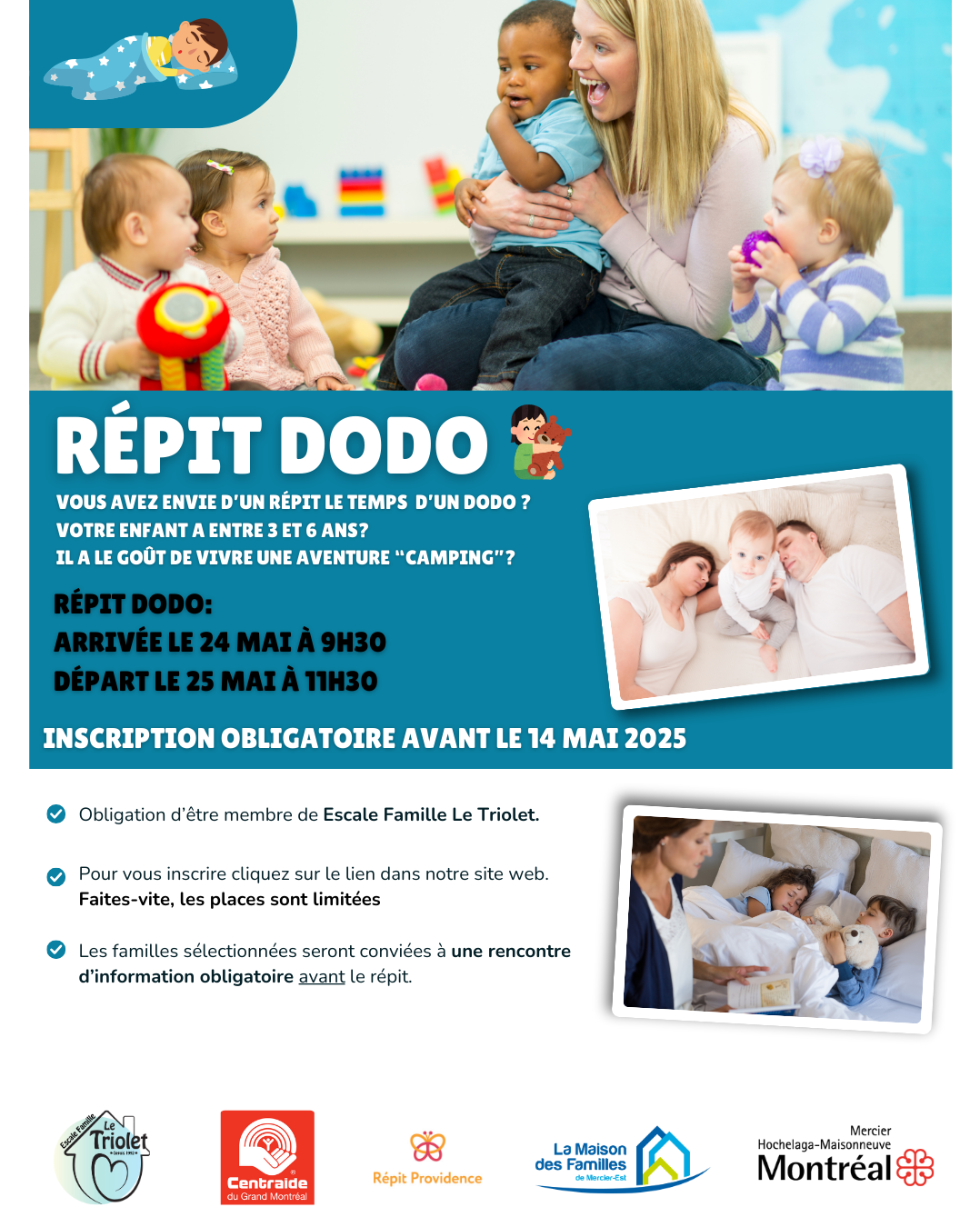 Répit dodo- mai 2025