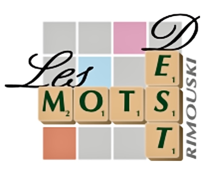 Logo Club de Scrabble Les Mots d’Est de Rimouski