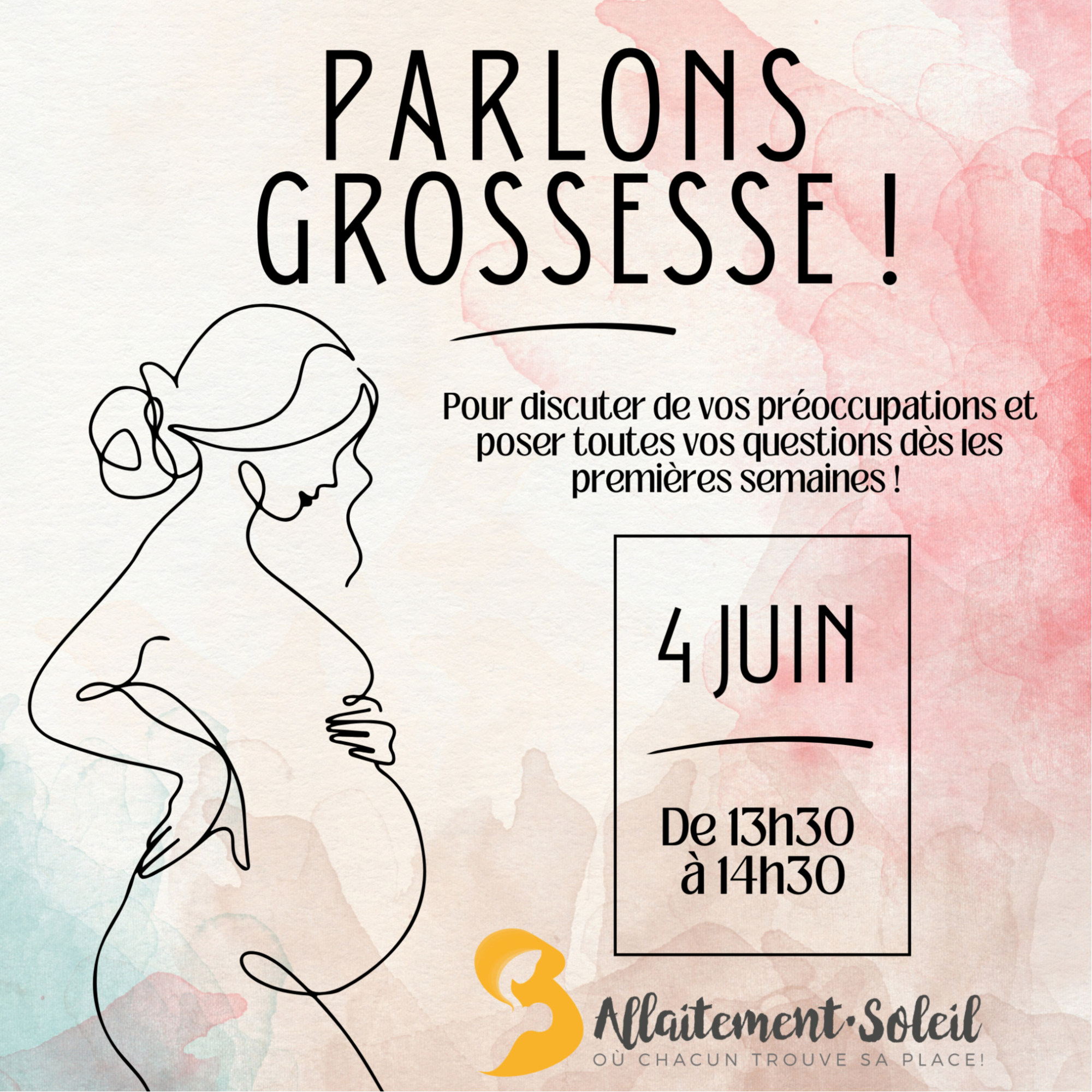 CAUSERIE PARLONS GROSSESSE!