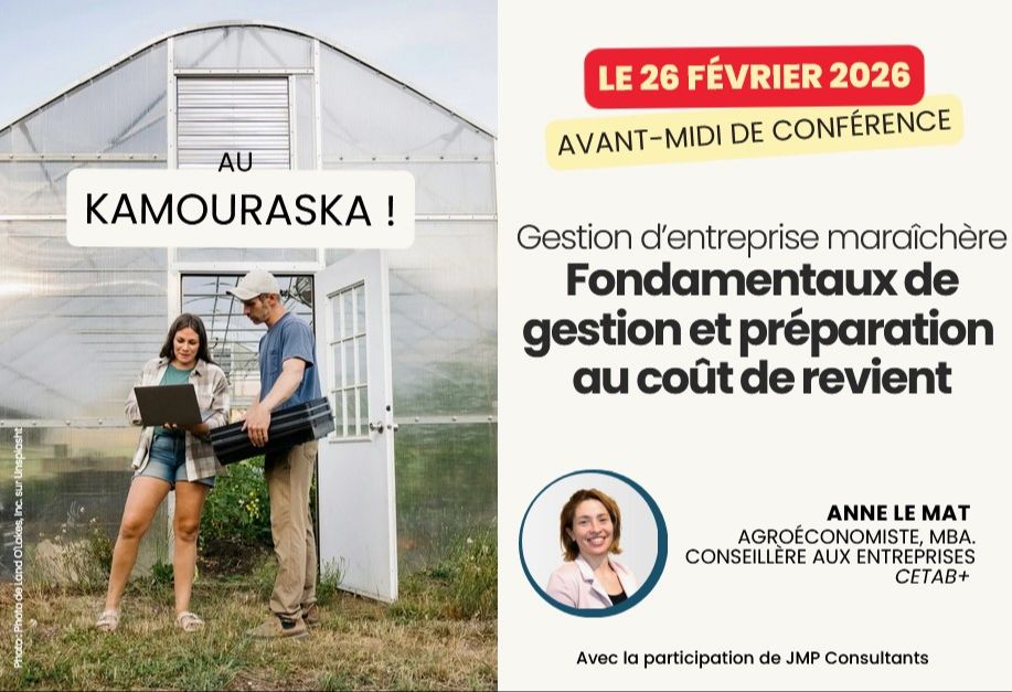 Avant-midi conférence : Fondamentaux de gestion et préparation au coût de revient avec Anne Le Mat