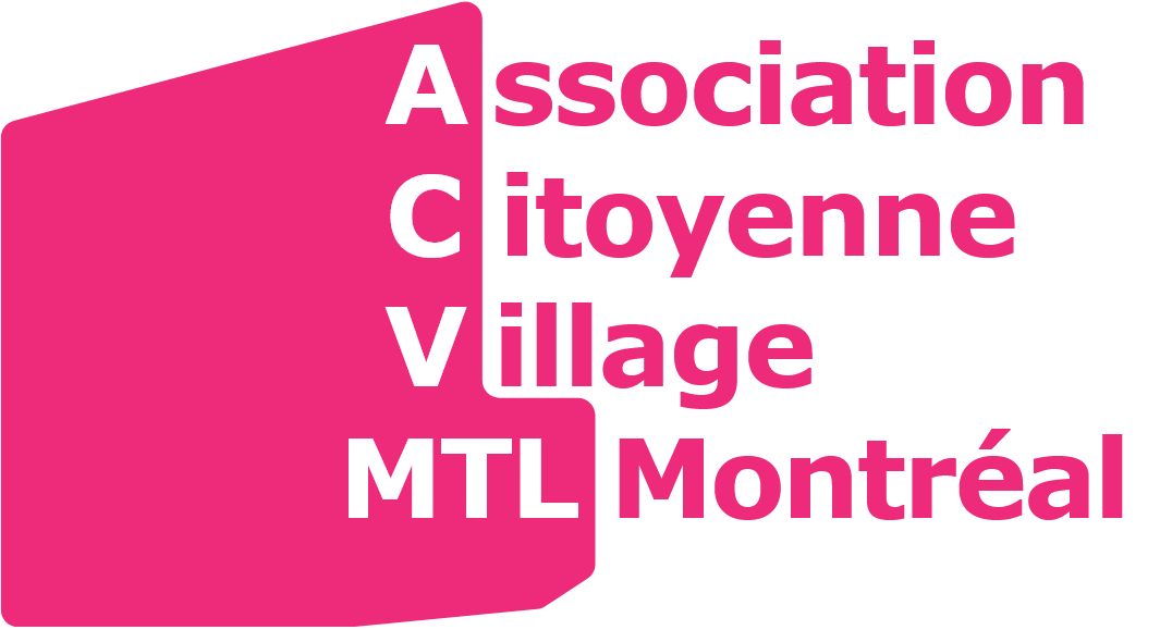 Logo Association citoyenne du Village de Montreal