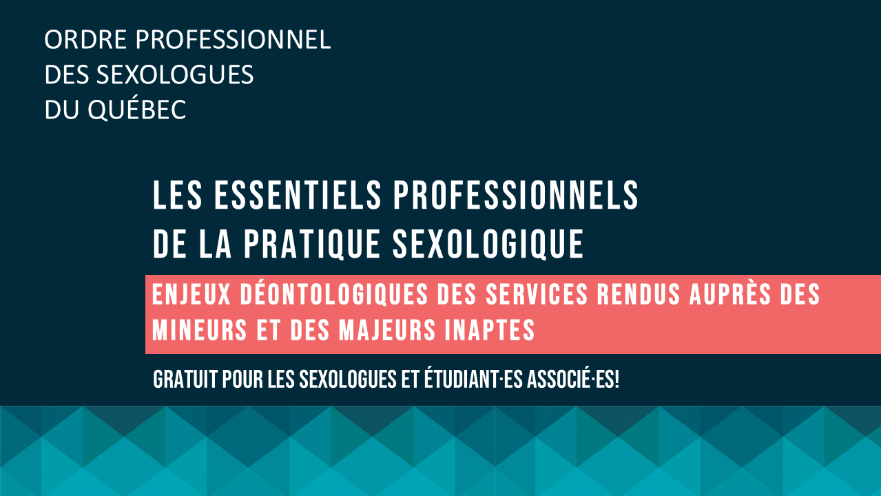 Enjeux déontologiques des services rendus auprès des mineurs et des majeurs inaptes