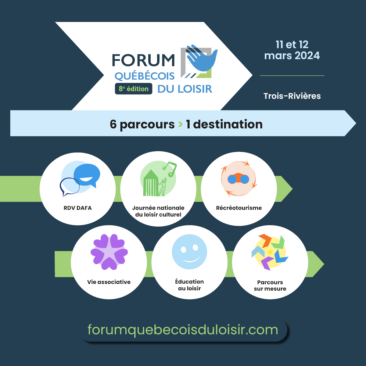 Forum québécois du loisir 2024 / FORMULE ÉTUDIANTE