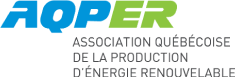 Logo Association québécoise de la production d'énergie renouvelable
