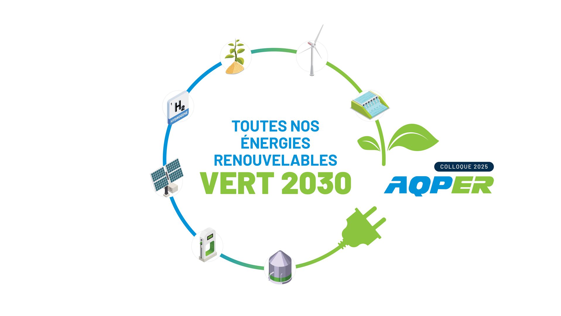 Toutes nos énergies renouvelables - Vert 2030 !