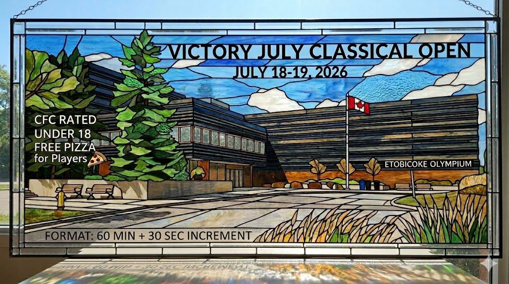 Victory July Classical Open - CFC-Rated Chess Tournament - Under 18