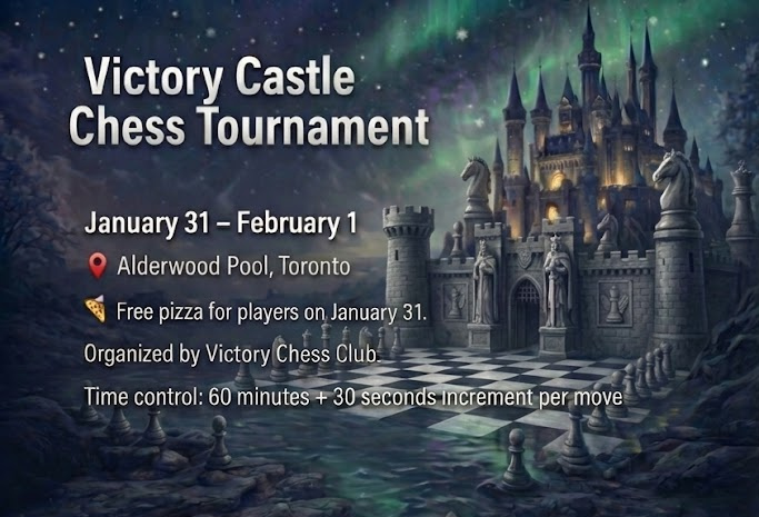 Victory Castle - CFC-Rated Chess Tournament - Under 18