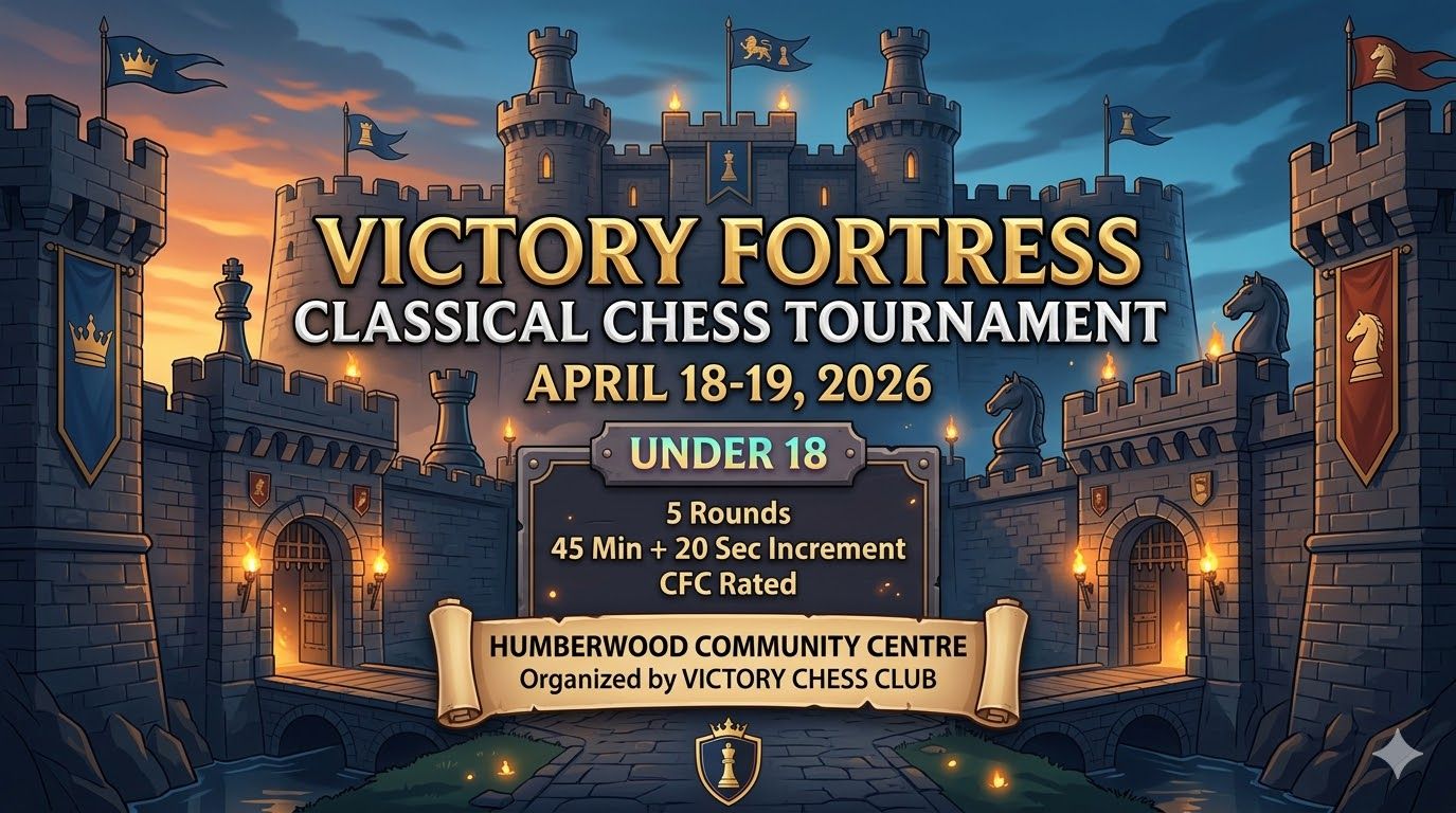 Victory Fortress - CFC-Rated Chess Tournament - Under 18
