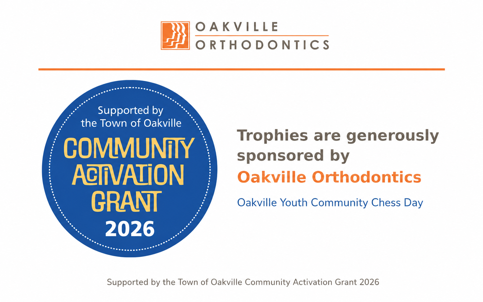 Oakville Youth Community Chess Day - CFC-Rated Chess Tournament - Under 18