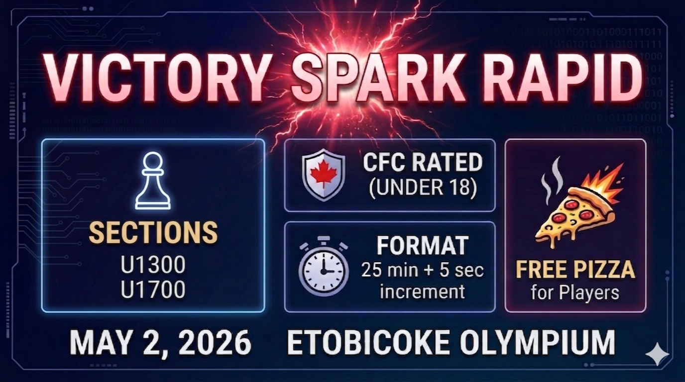 Victory Spark - CFC-Rated Chess Tournament - Under 18