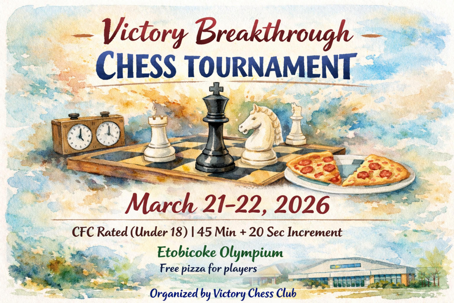 Victory Breakthrough - CFC-Rated Chess Tournament - Under 18