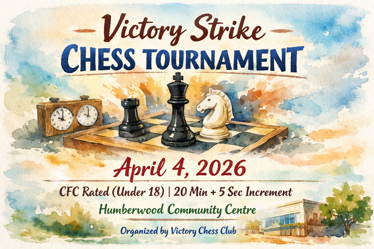Victory Strike - CFC-Rated Chess Tournament - Under 18
