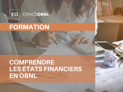 Achat Formation - Comprendre les états financiers en OBNL