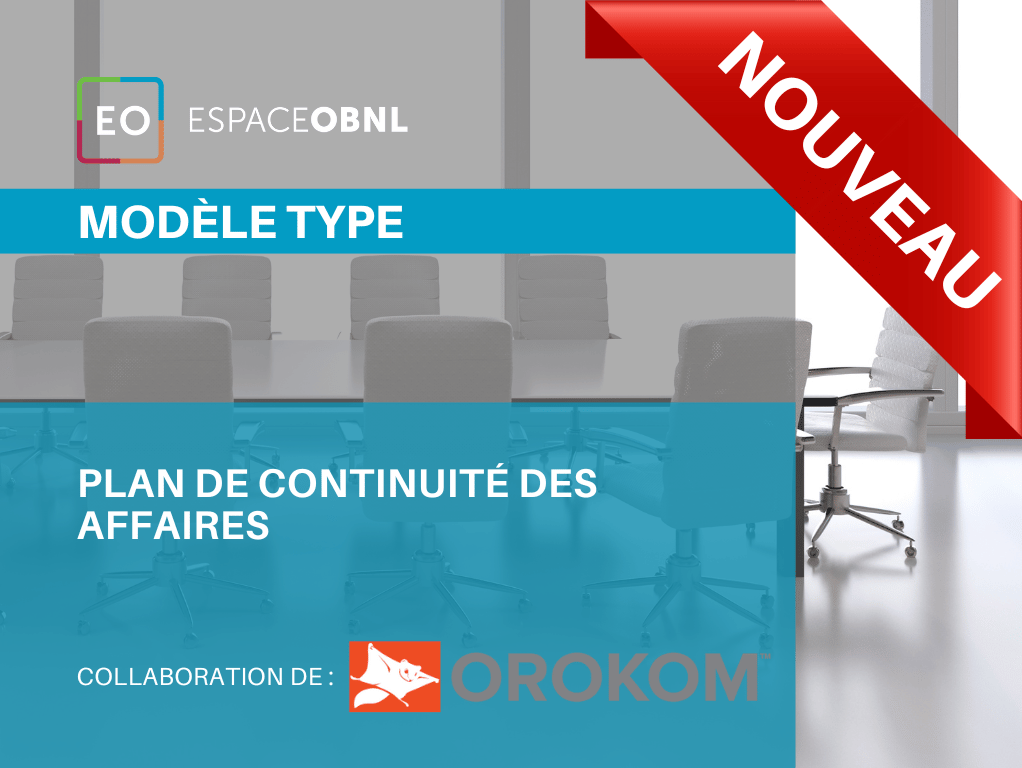 Modèle type - Plan de continuité des affaires