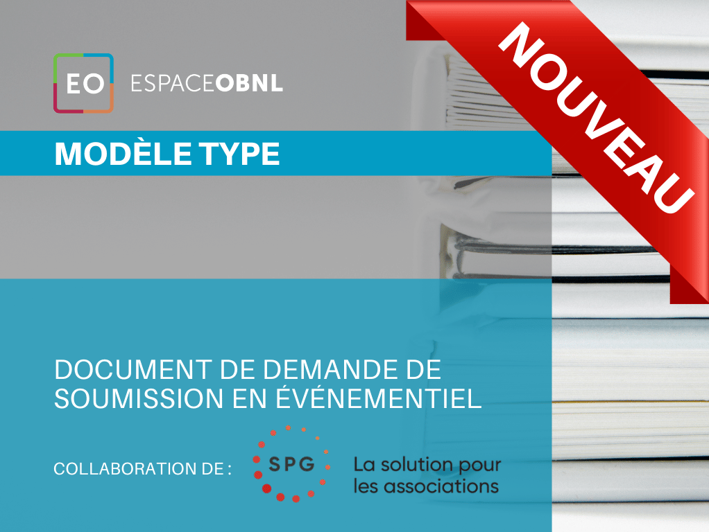 Modèle type - Document de demande de soumission en événementiel