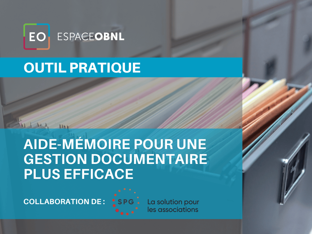 Aide-mémoire pour une gestion documentaire plus efficace