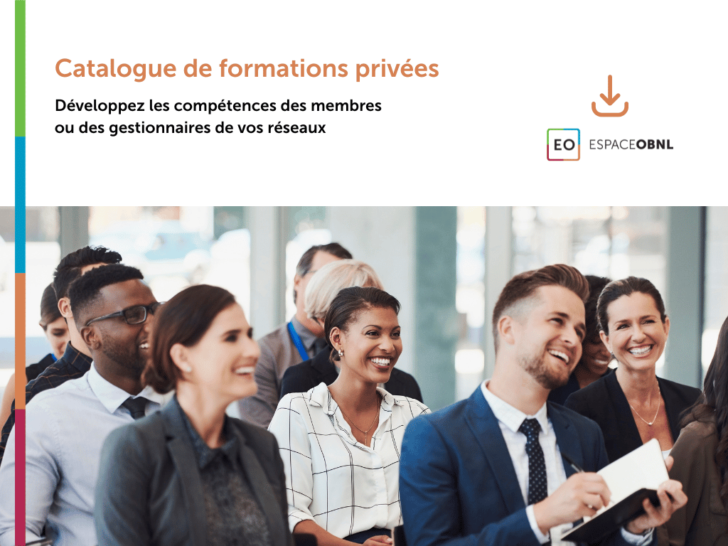 COPIE - Catalogue de formations privées pour les OBNL