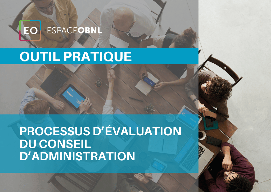 Processus d'autoévaluation du conseil d'administration | ESPACE OBNL