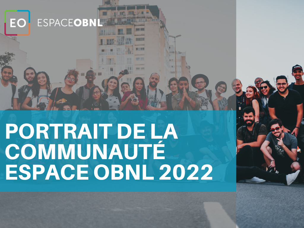 Portrait de la communauté ESPACE OBNL 2022