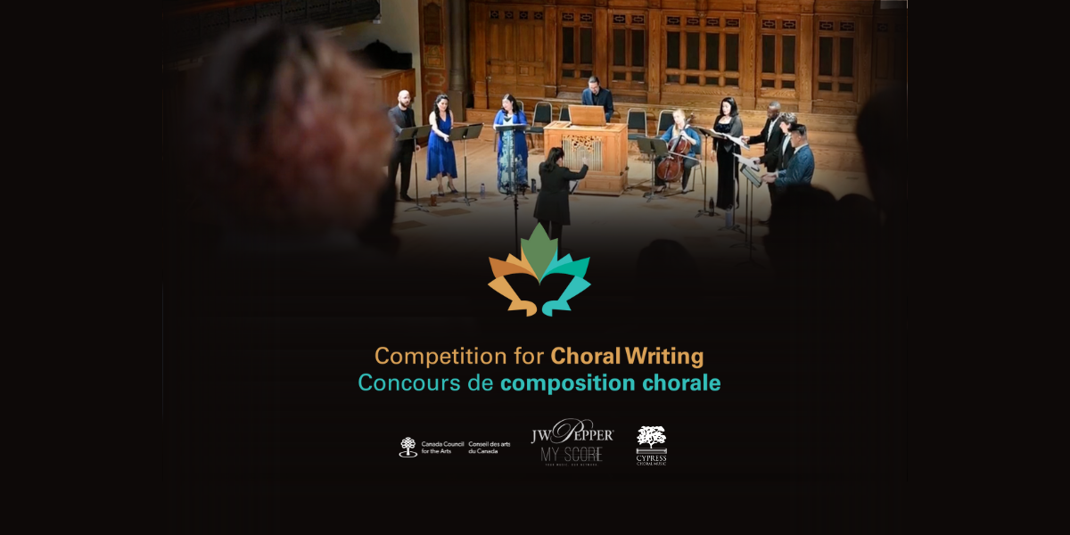 Submissions are now open for the 2024 Competition for Choral Writing