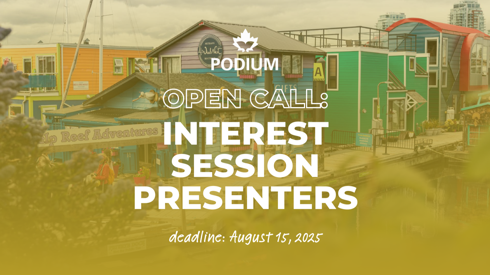 PODIUM 2026: Open Call for Interest Session Presenters