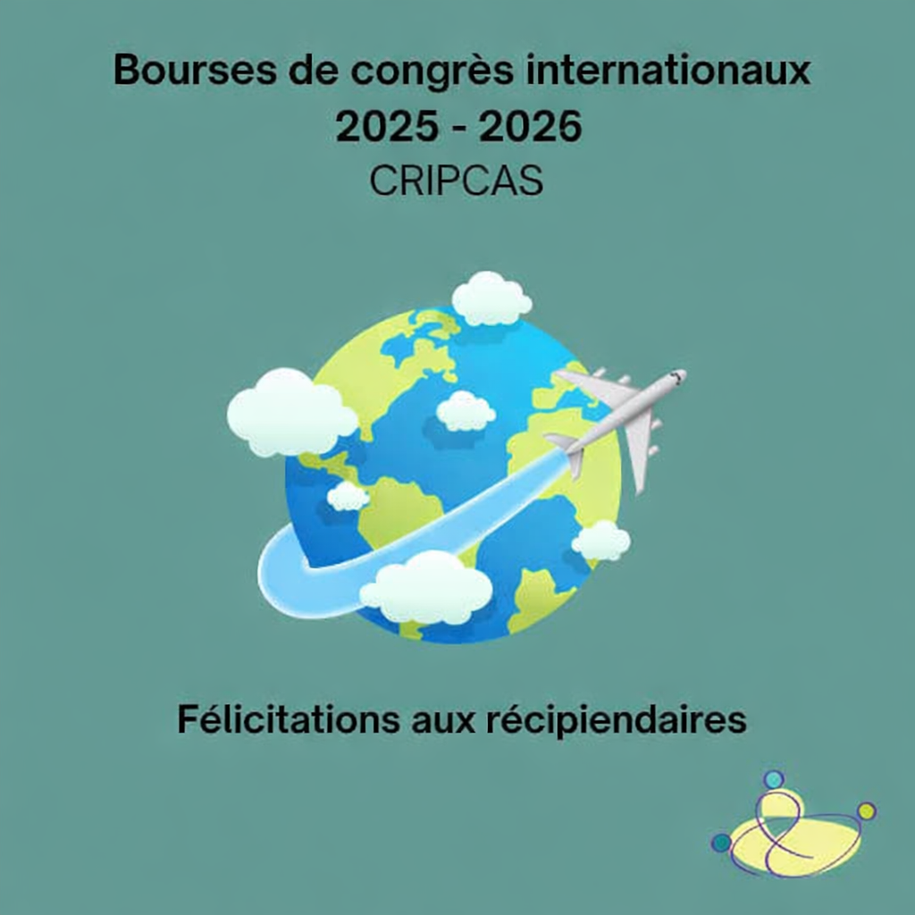 Récipiendaires - Bourses de congrès internationaux (2025-26)