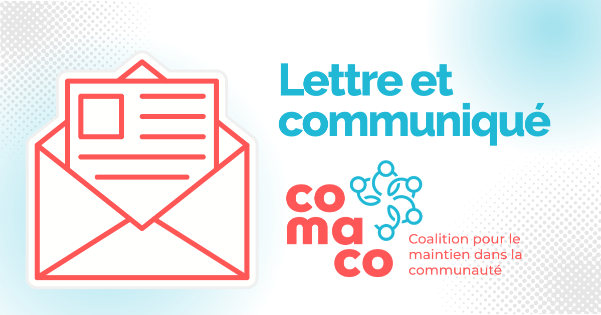 Le CARISSSM interpelle le ministre Carmant sur le rehaussement du financement PSOC à Montréal