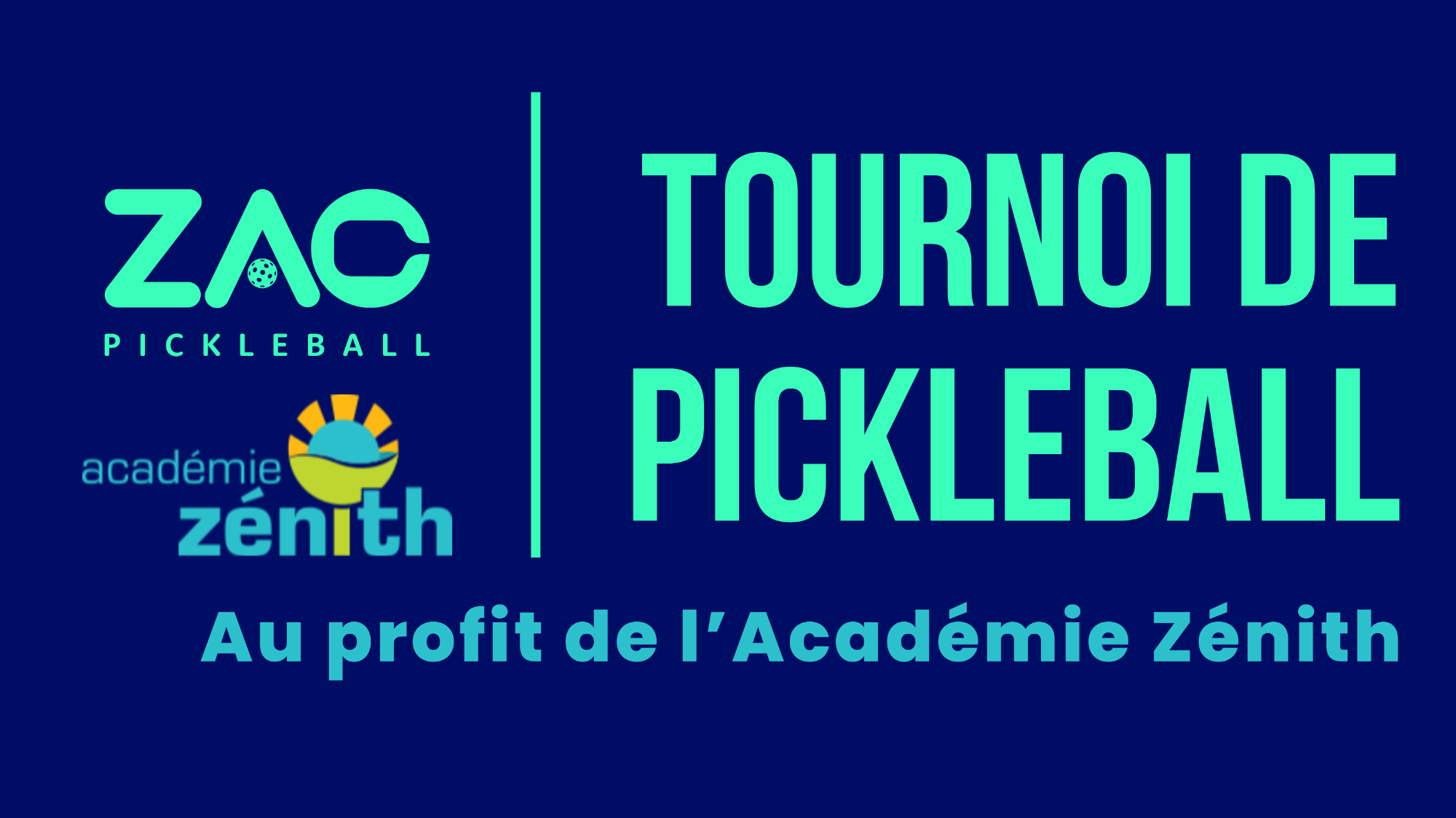Pickleball pour Zénith