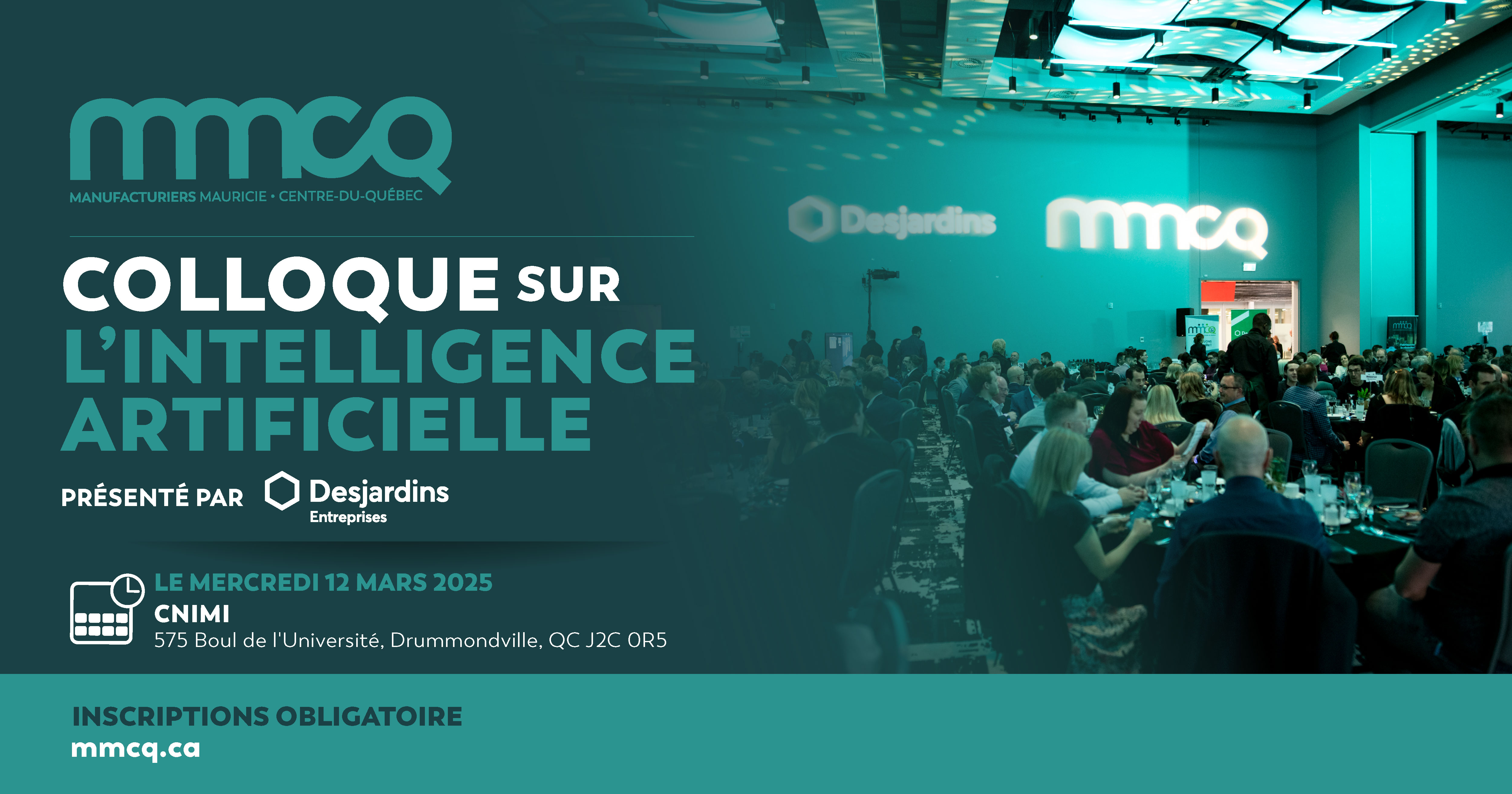 Colloque sur l’intelligence artificielle présenté par Desjardins entreprises