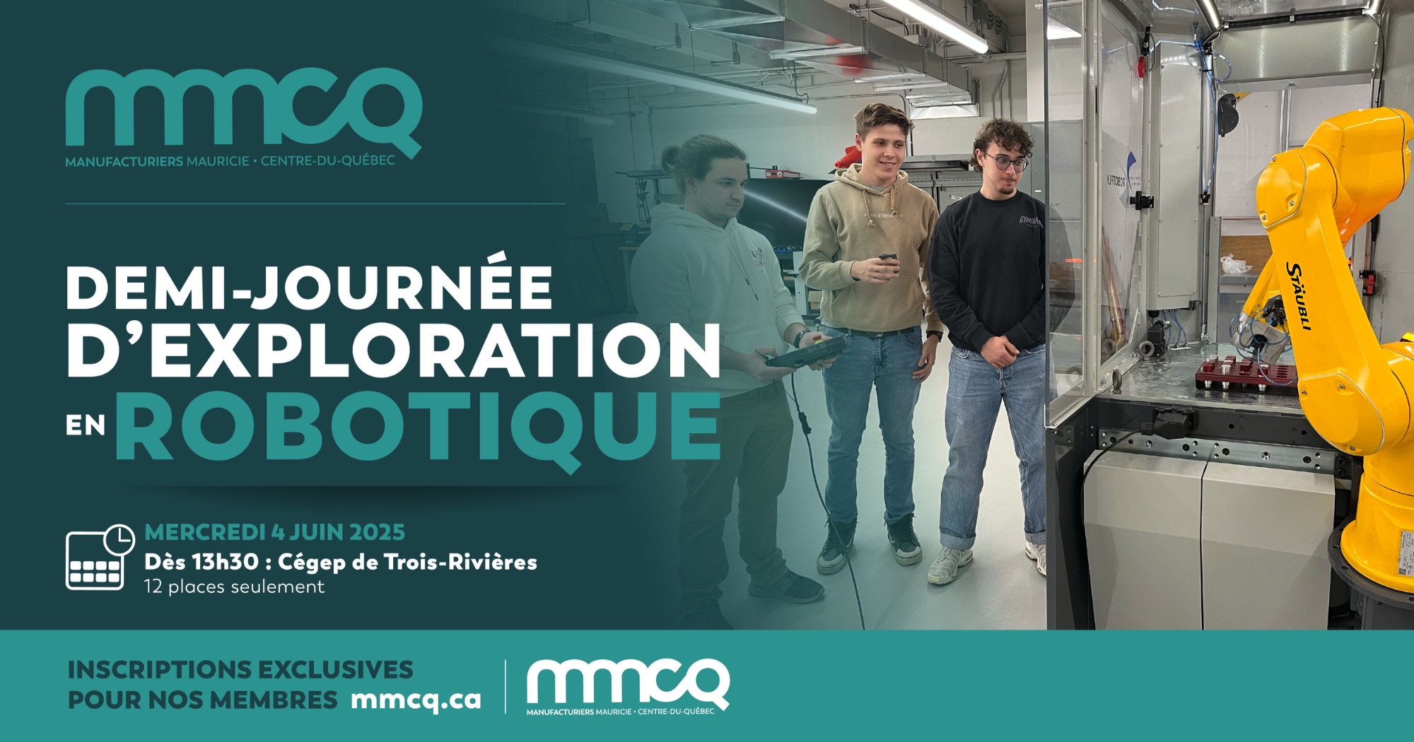 Demi-journée d’exploration en robotique