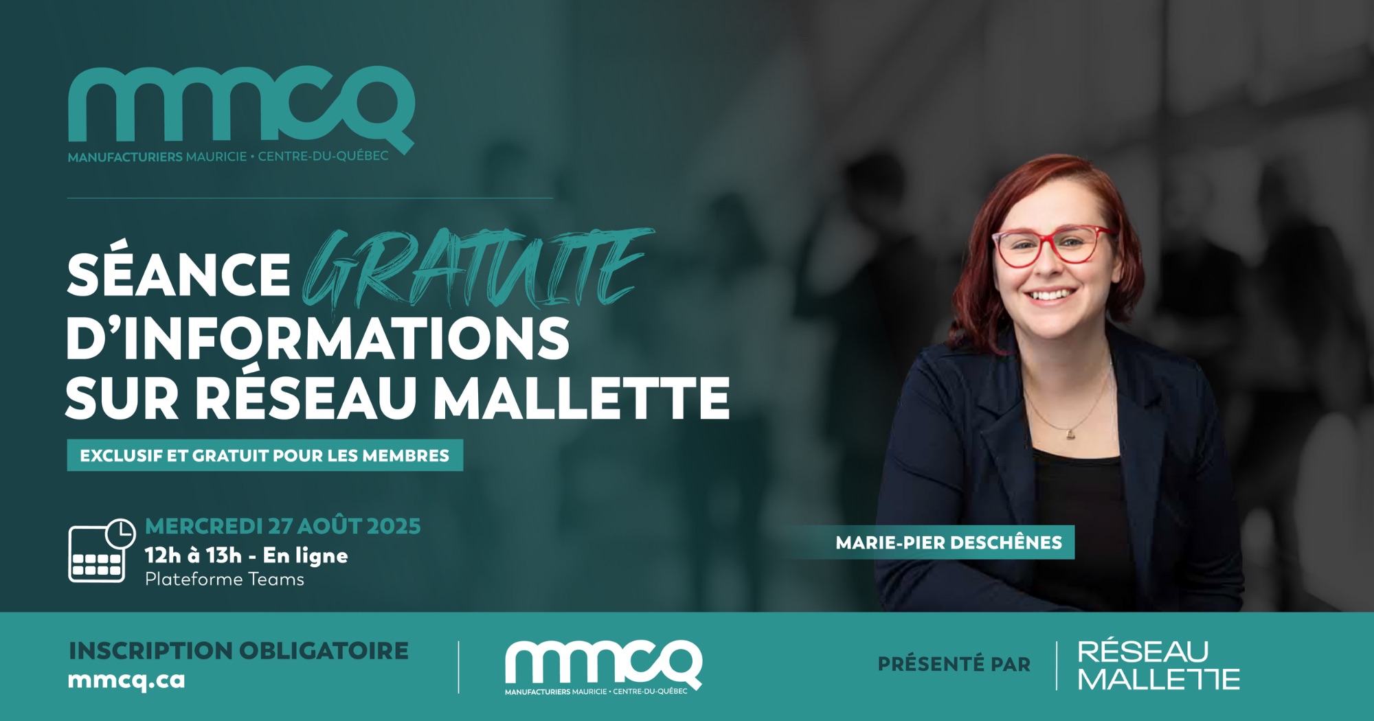 Séance d’informations gratuite sur Réseau Mallette
