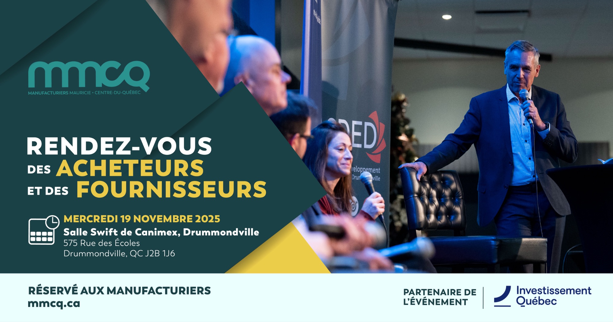 Rendez-vous des acheteurs et des fournisseurs présenté par Investissement Québec