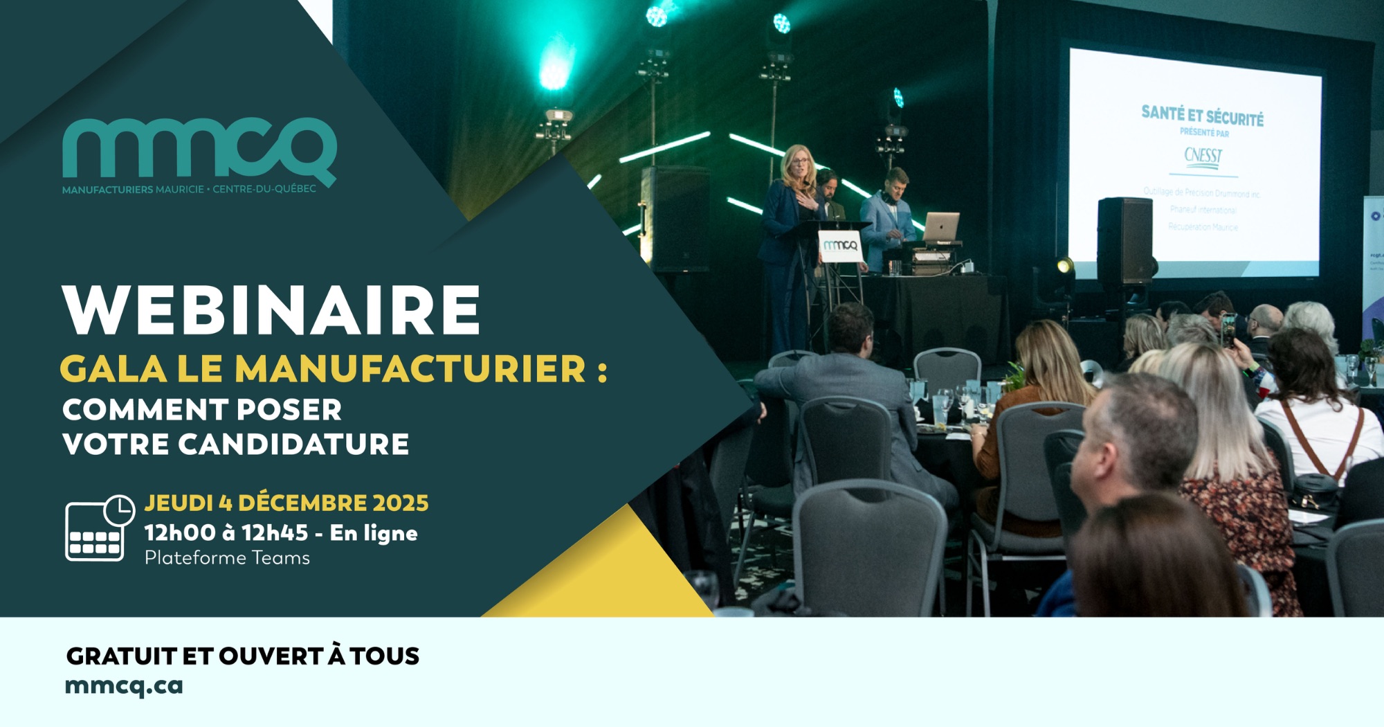 Webinaire Gala le Manufacturier : Comment poser votre candidature