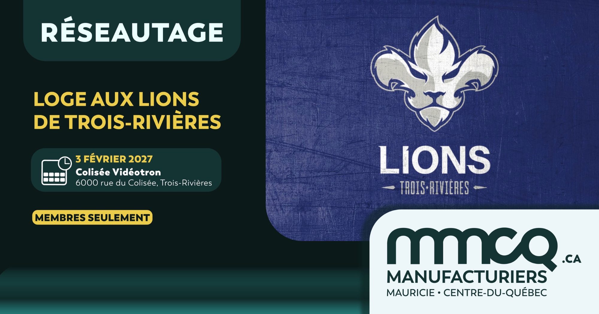 Loge aux lions de Trois-Rivières