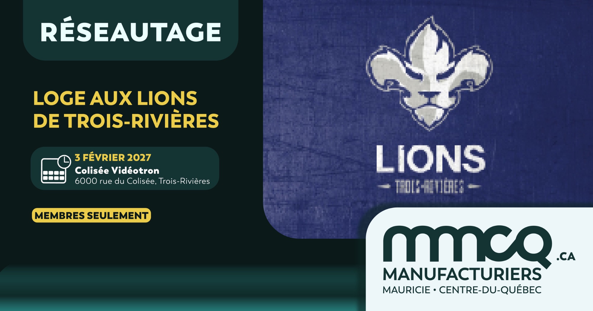 Loge aux lions de Trois-Rivières