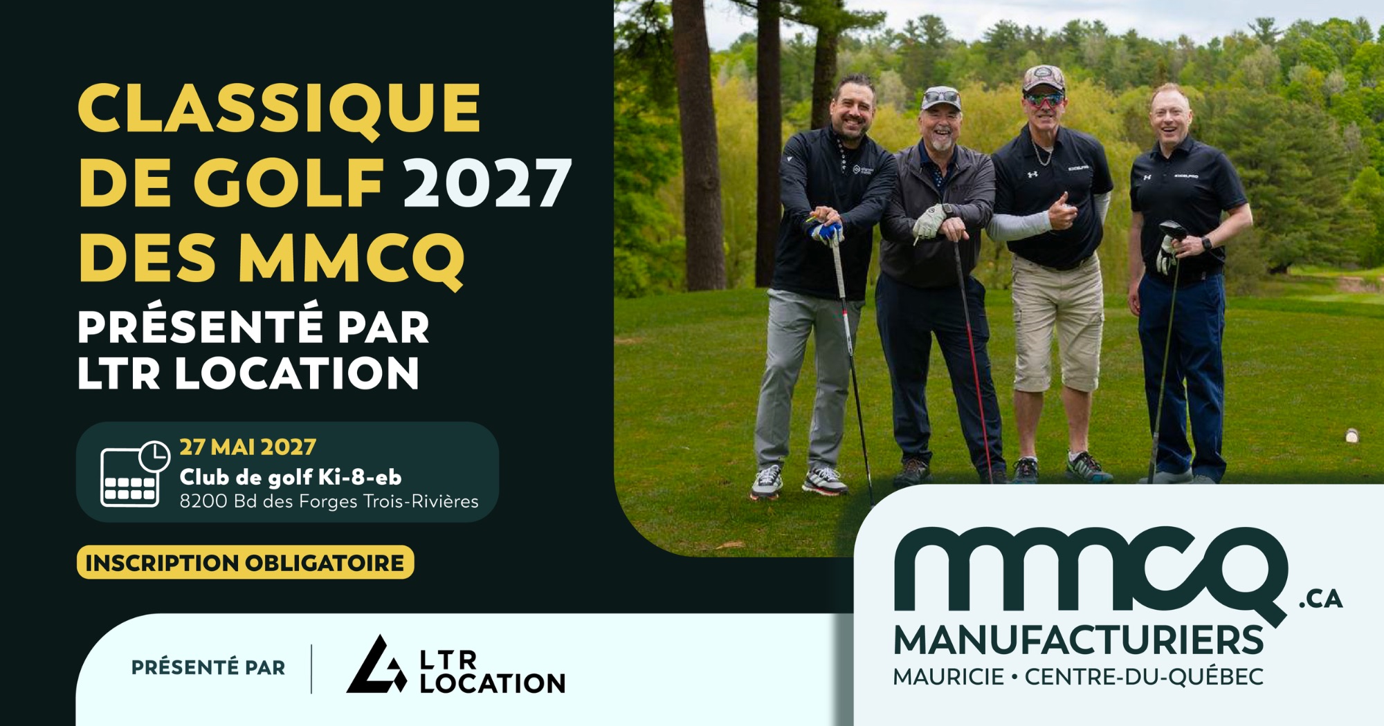 Classique de golf 2027 présentée par LTR Location