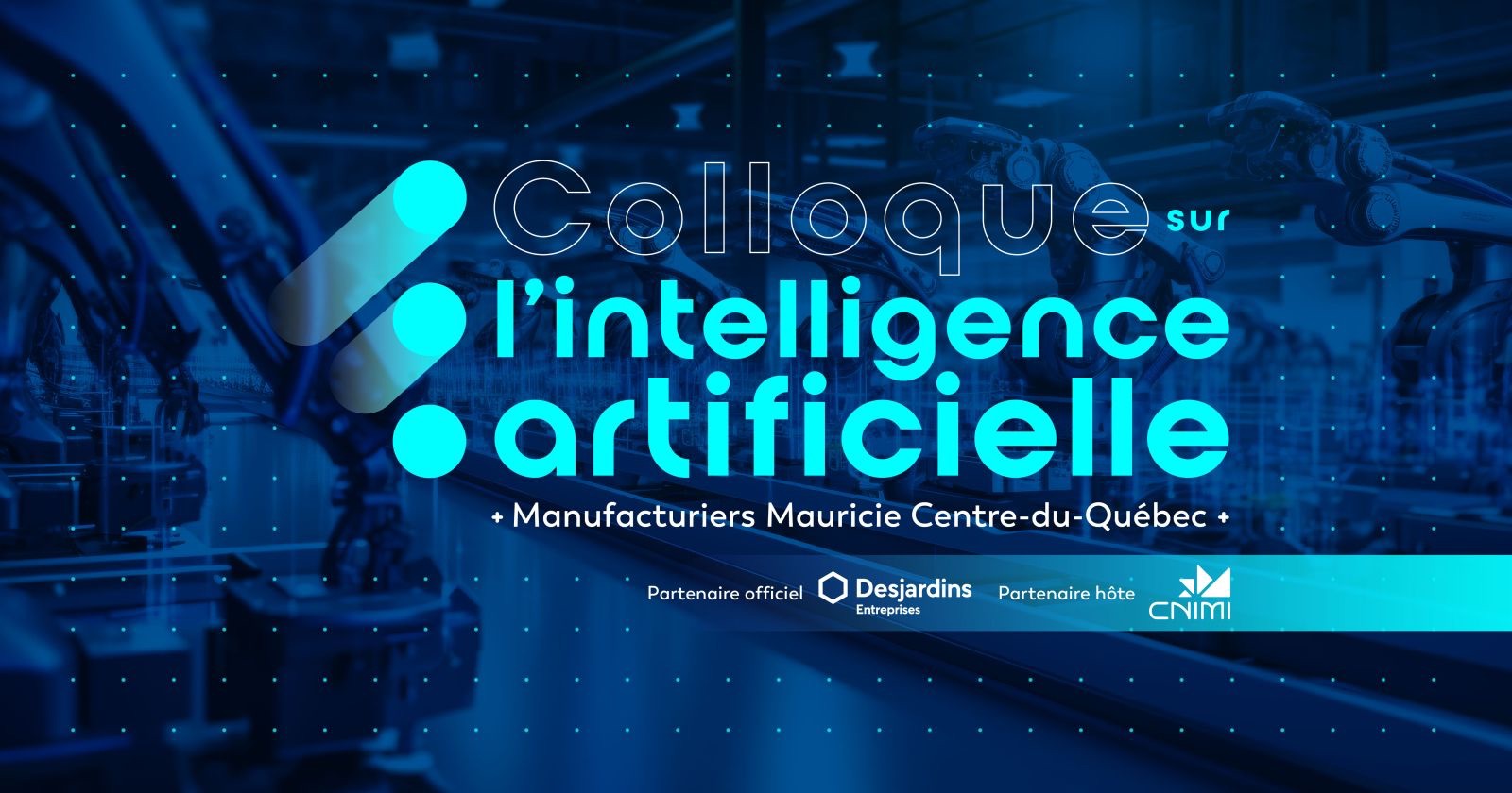Colloque sur l’intelligence artificielle présenté par Desjardins entreprises