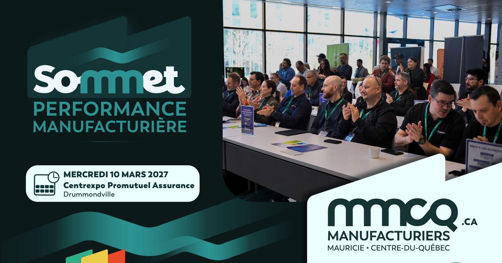 Sommet Performance Manufacturière des MMCQ en collaboration avec Desjardins Entreprises