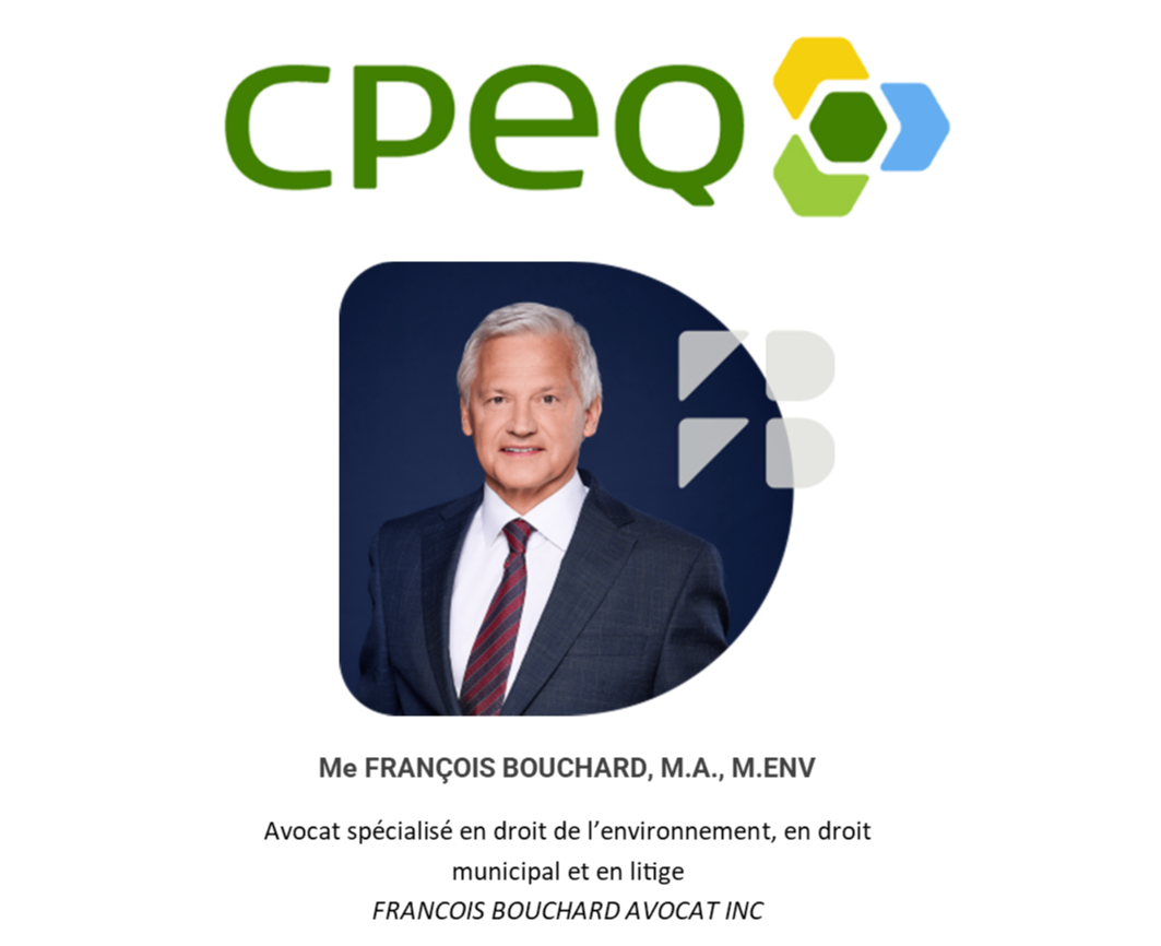 Session de formation: Enquête gouvernementale et processus pénal environnemental (fédéral et provincial) : quoi faire ? - 22 mai 2025