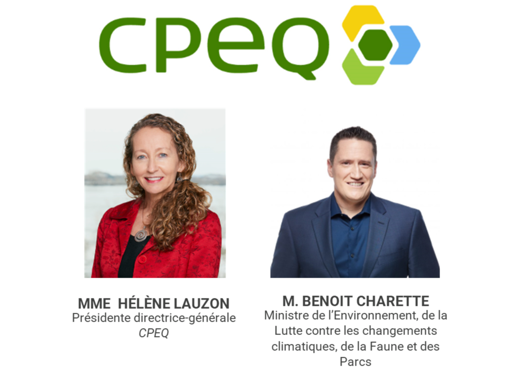 Participation du ministre de l'Environnement, de la Lutte contre les changements climatiques, de la Faune et des Parcs, Benoit Charette, à un Town Hall du CPEQ - 24 février 2023