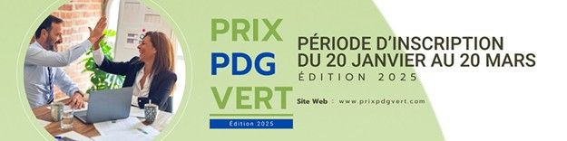 Prix PDG Vert de l’année 2025