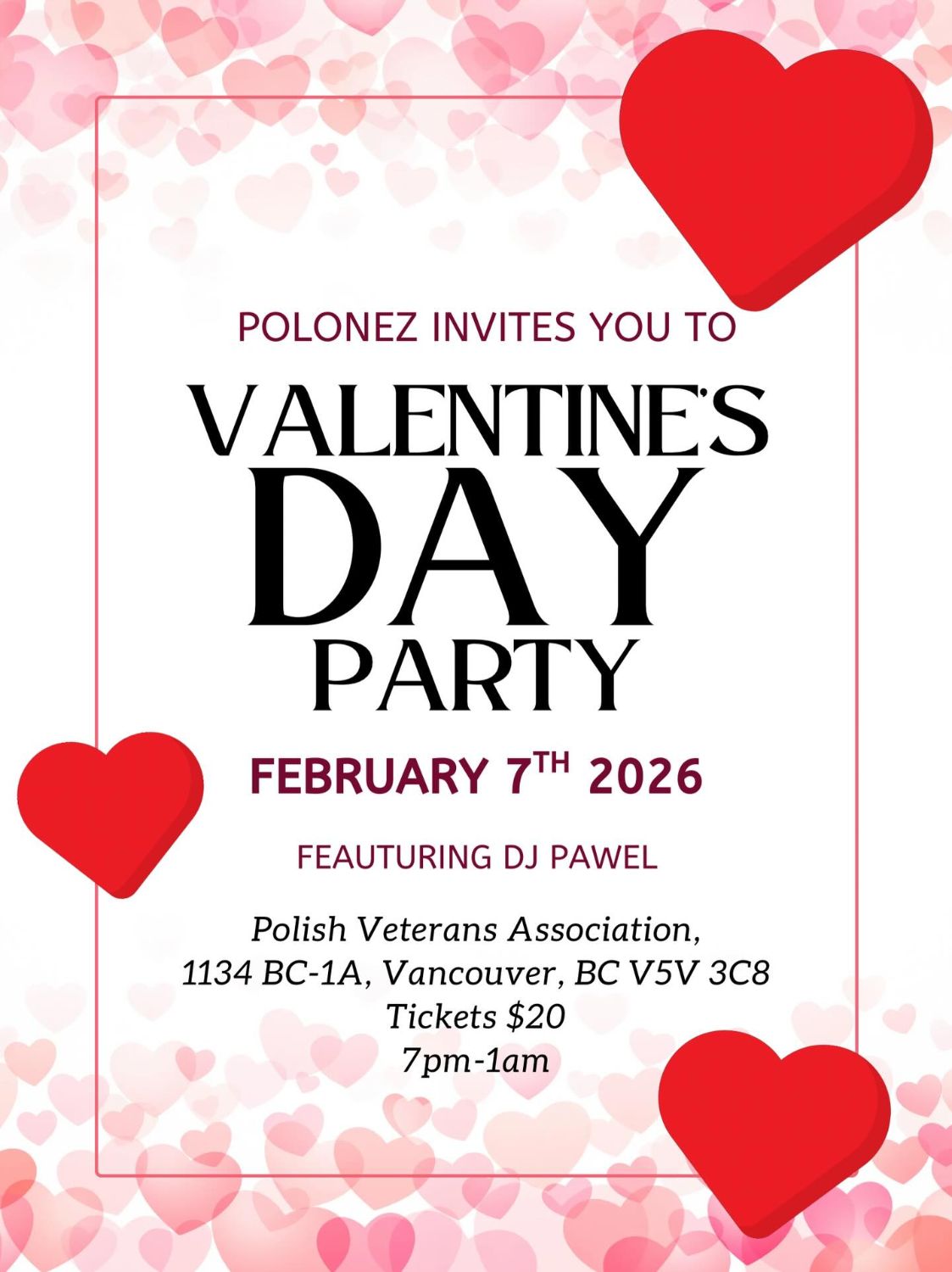 Polonez Valentines Day Party