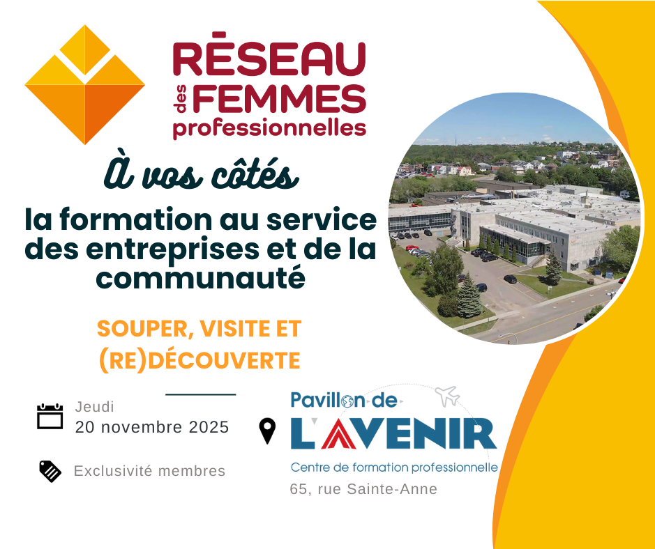 À vos côtés - la formation au service des entreprises et de la communauté
