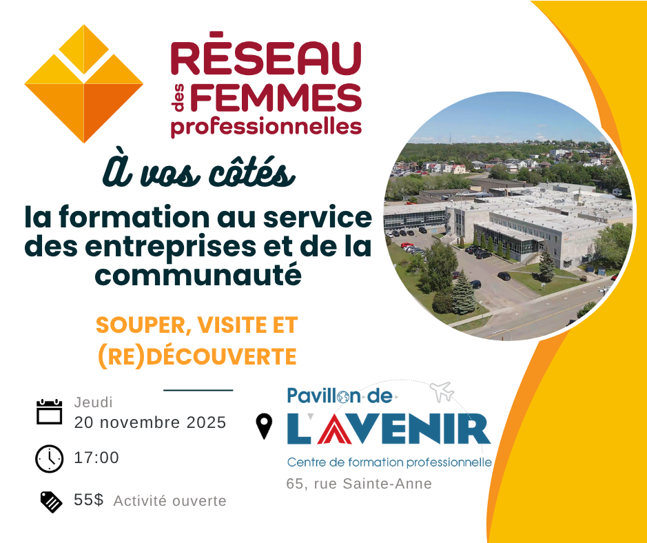 À vos côtés - la formation au service des entreprises et de la communauté