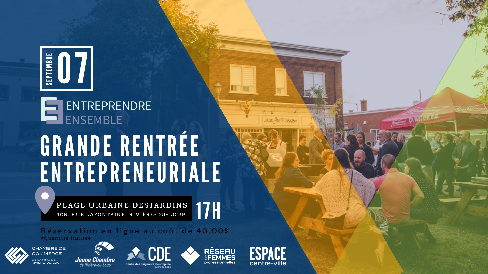 GRANDE RENTRÉE ENTREPRENEURIALE 2023