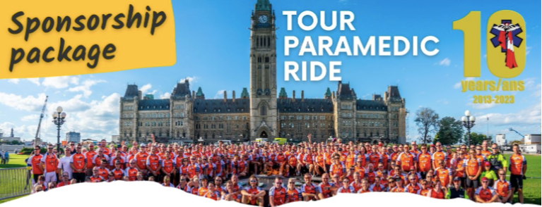 Tour Paramedic Ride 10th Anniversary Sponsorship Package