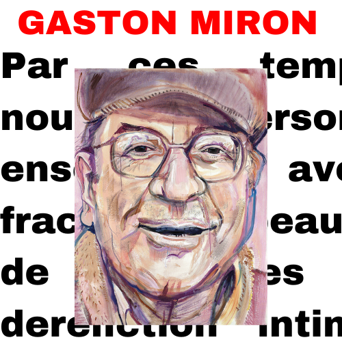 Atelier créatif du mercredi 14 JUIN Gaston Miron 1/2