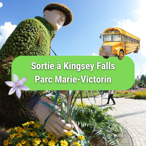 Sortie à Kingsey Falls au Parc Marie-Victorin