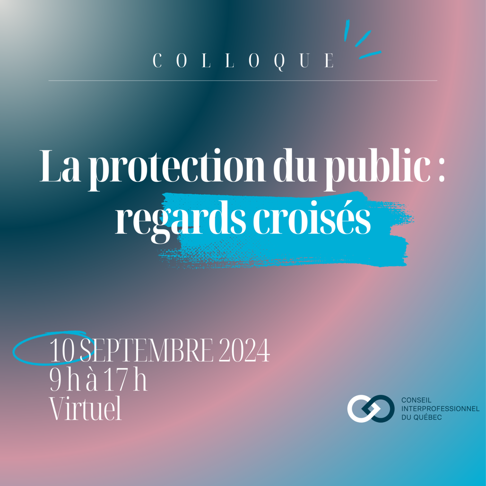 Colloque virtuel - La protection du public : regards croisés