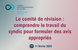 Le comité de révision : comprendre le travail du syndic pour formuler des avis appropriés